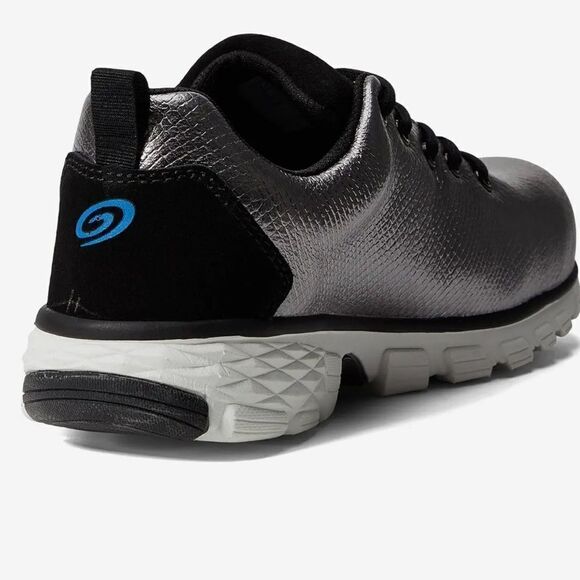 NIB New Nautilus Safety Footwear Spark CT Metallic Grey Silver Shoes 7.5M - Picture 3 of 16